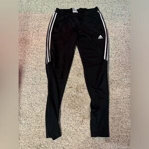 Black adidas sweatpants size medium